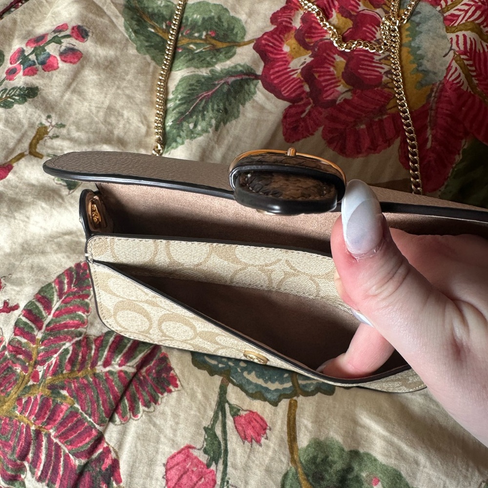 Coach Kleo Snakeskin Bag - Picture 8 of 9
